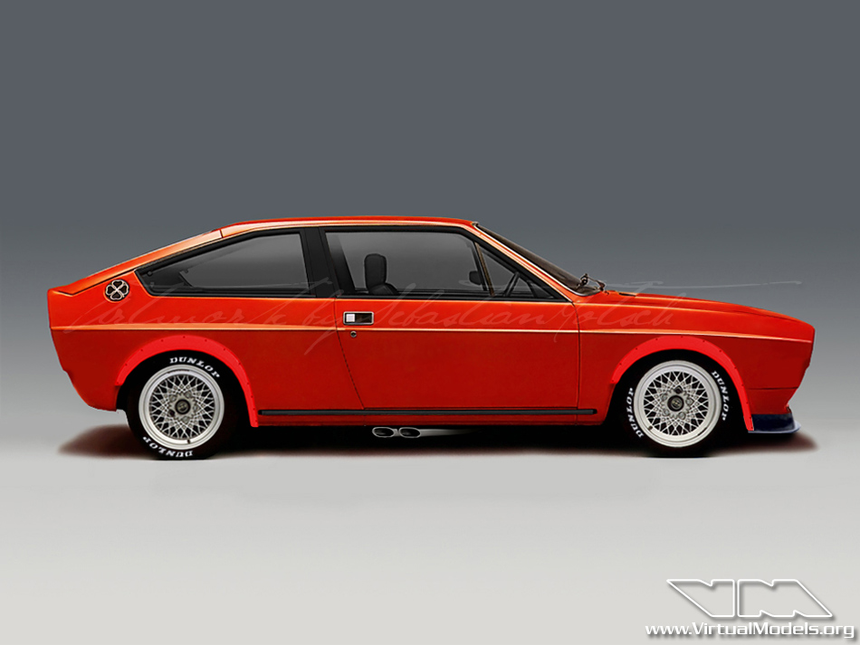 Alfa Romeo Alfasud Sprint photoshop chop by Sebastian Motsch 2010 