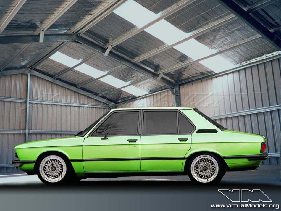 BMW 525i E12 | photoshop chop by Sebastian Motsch (2008)