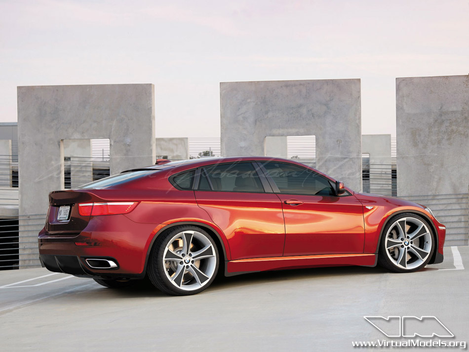 BMW X6 M Concept | photoshop chop by Sebastian Motsch (2009)