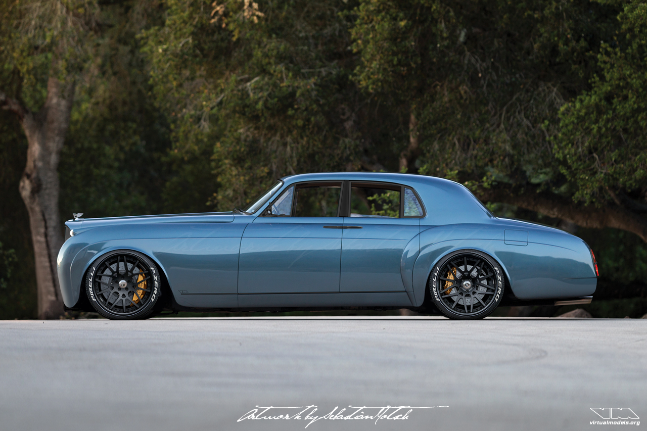 Bentley S1 Continental Saloon by Mulliner | Outlaw photoshop chop by Sebastian Motsch (2019)