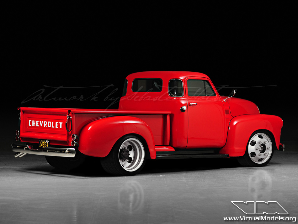 Chevrolet 3100 Pick-Up Dually | photoshop chop by Sebastian Motsch (2011)