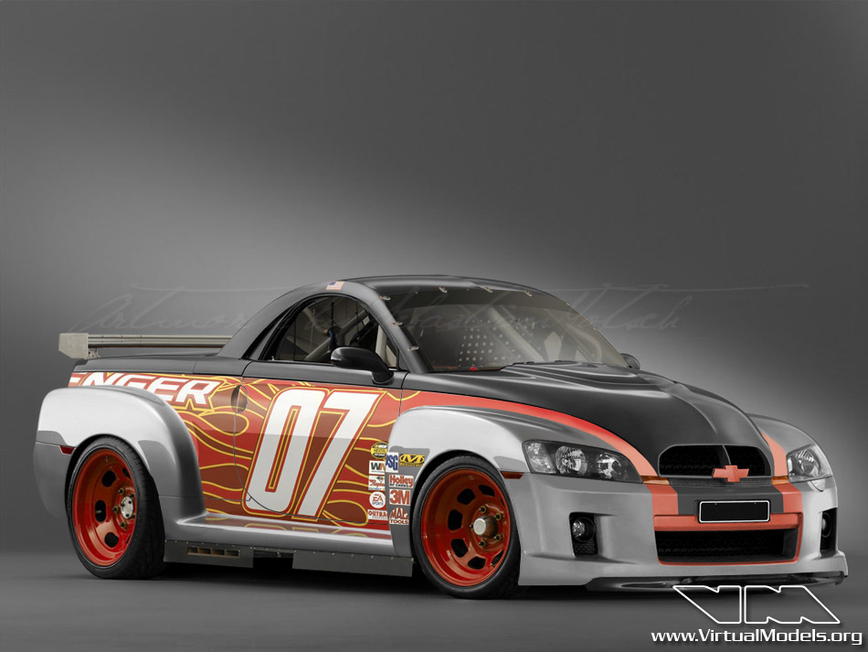 Chevrolet SSR NASCAR | photoshop chop by Sebastian Motsch (2009)