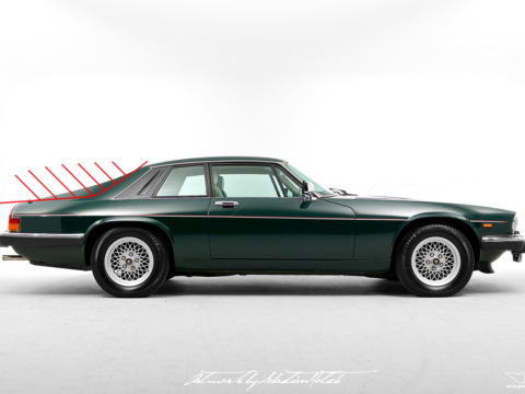 Jaguar XJ-S V12 Notchback | photoshop chop by Sebastian Motsch (2019)