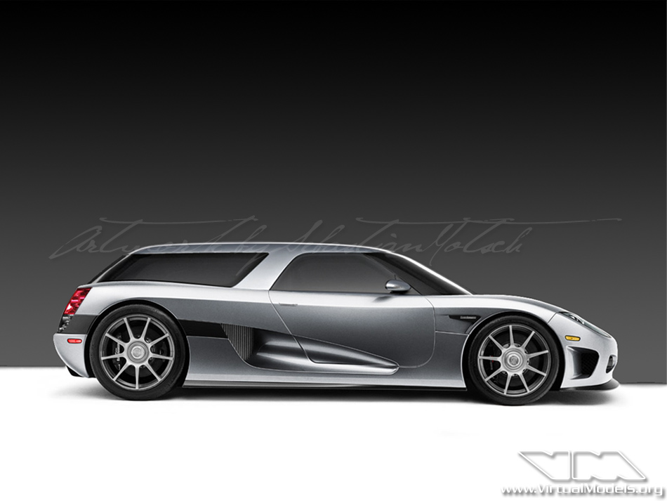 Koenigsegg CCX Shooting Break Concept | photoshop chop by Sebastian Motsch (2011)