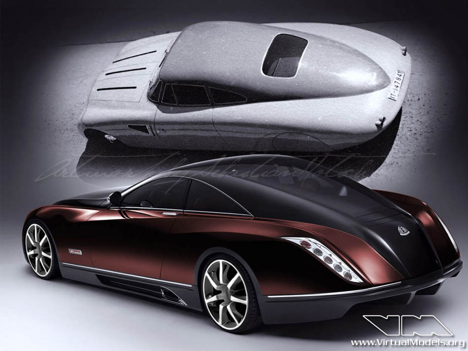 Maybach Exelero | photoshop chop by Sebastian Motsch (2006)