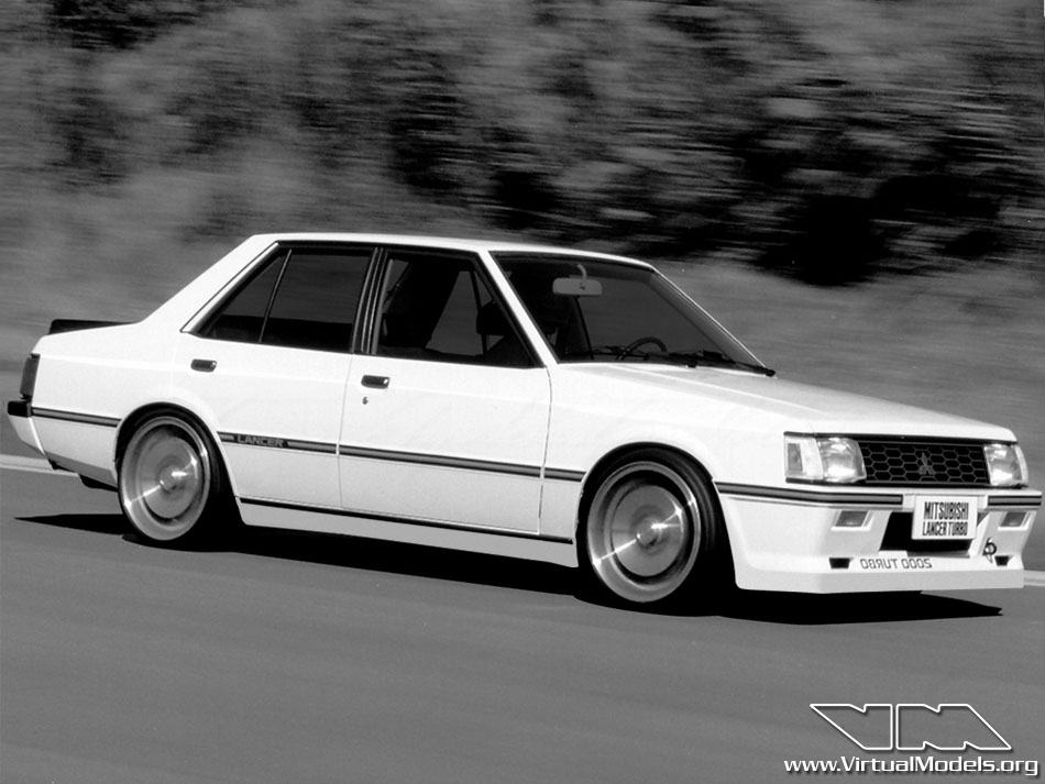 Mitsubishi Lancer 2000 Turbo | photoshop by Sebastian Motsch (2013)