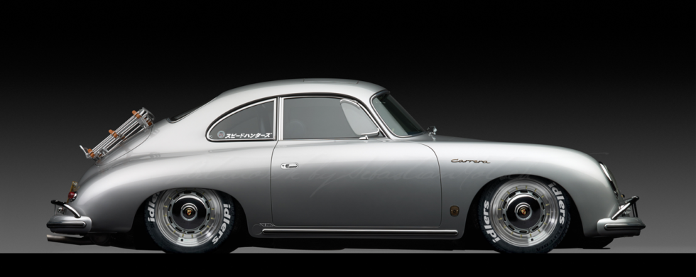 Porsche 356 1600 GS Carrera idlers | photoshop chop by Sebastian Motsch (2018)