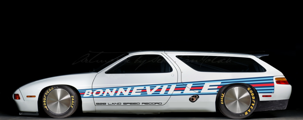 Porsche 928 LSR Bonneville Land Speed Record | photoshop chop by Sebastian Motsch (2019)