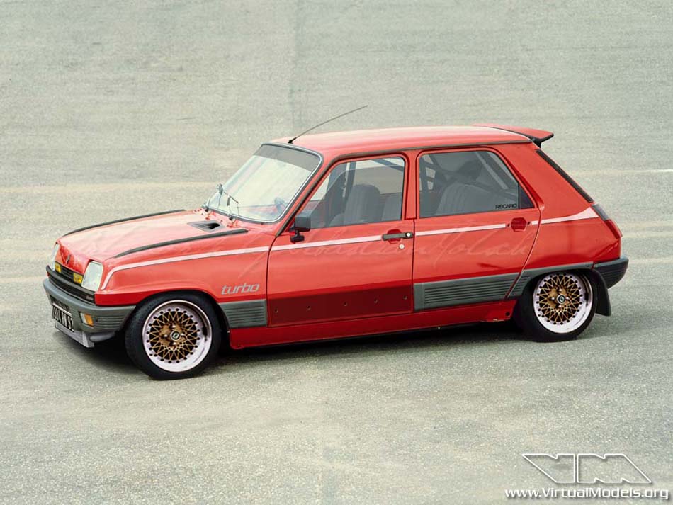 Renault 5 GTL Turbo | photoshop chop by Sebastian Motsch (2008)