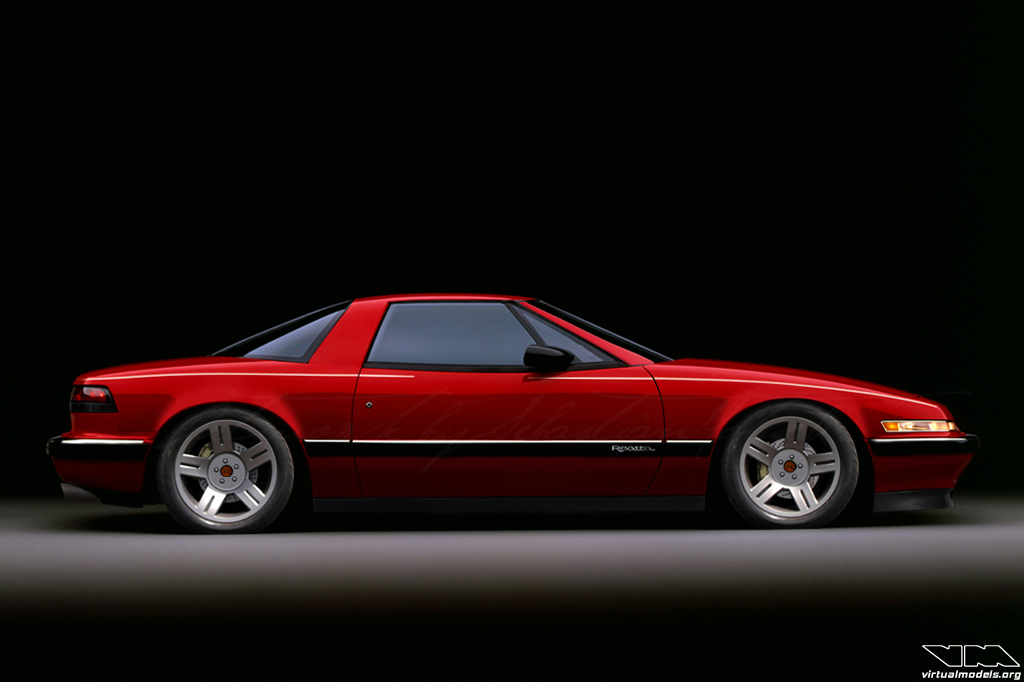 Buick Reatta V8 RWD conversion | photoshop chop by Sebastian Motsch (2014)