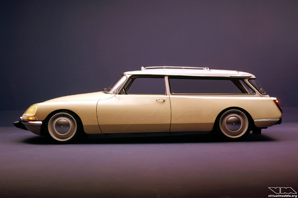 VirtualModels Citroen DS 21 Shooting Break | photoshop chop by Sebastian Motsch (2015)