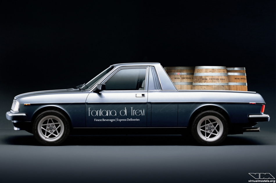 Lancia Trevi VX Camioncino | photoshop chop by Sebastian Motsch (2014)