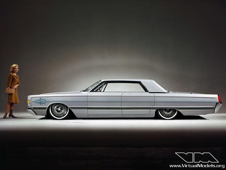 Mercury Park Lane Hardtop Sedan Custom | photoshop chop by Sebastian Motsch (2013)