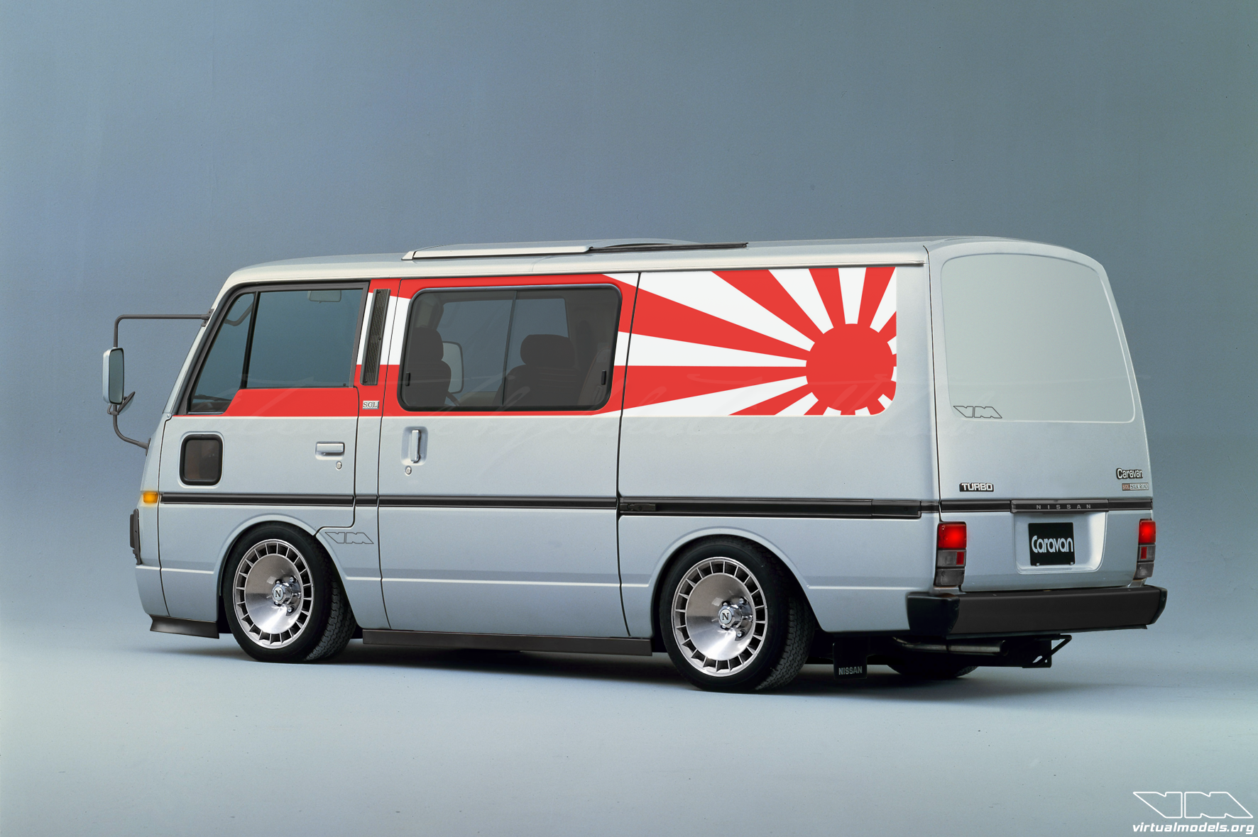 Nissan Caravan GSL Silk Road | photoshop chop by Sebastian Motsch (2016)