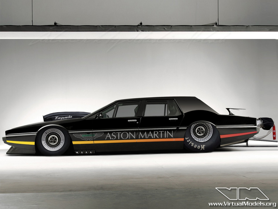 VirtualModels Aston Martin Lagonda Limousine Dragster photoshop chop