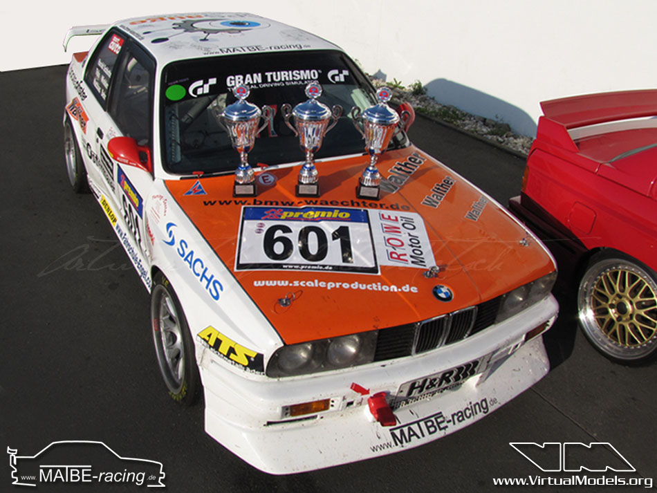 MATBE-racing BMW E30 320iS wins 2nd place in 8th race of VLN series