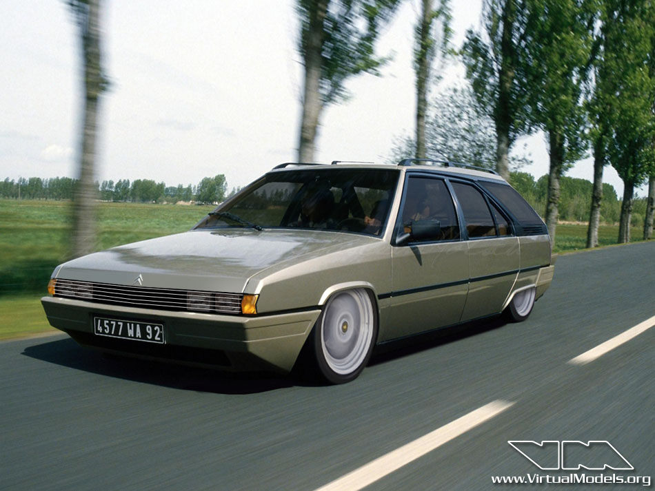 Citroen BX Break Concept | photoshop chop by Sebastian Motsch (2012)