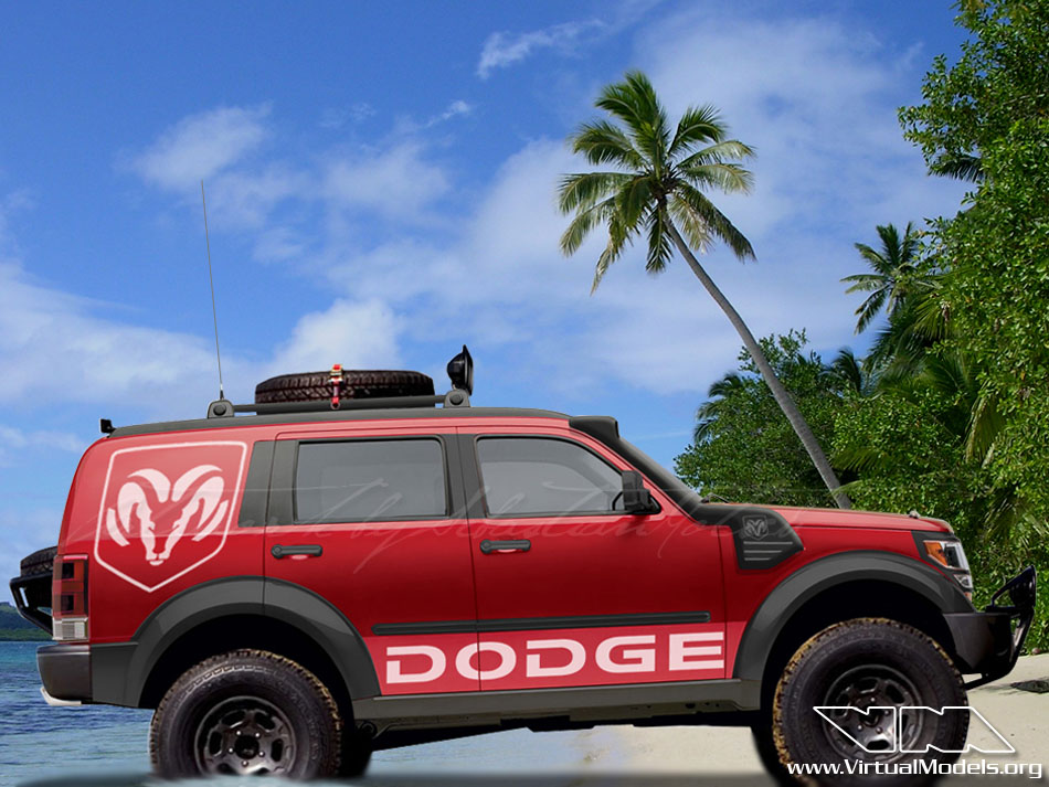 Dodge Nitro 4x4 | photoshop chop by Sebastian Motsch (2009)