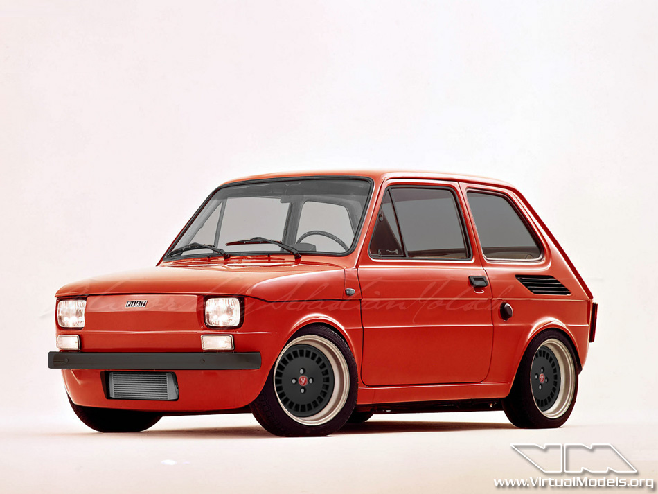 FIAT 126 Turbo | photoshop chop by Sebastian Motsch (2007)