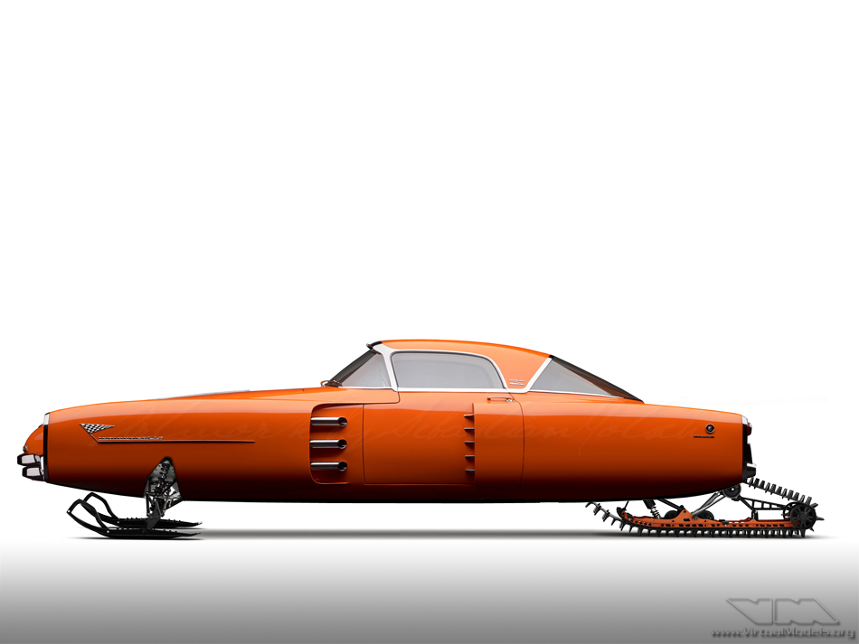 Lincoln Indianapolis Concept SkiDoo | photoshop chop by Sebastian Motsch (2013)