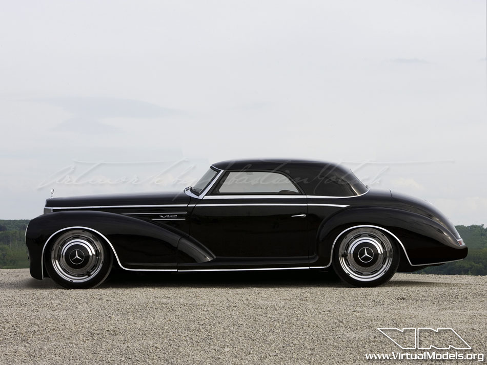 Mercedes-Benz 300S ProTouring| photoshop chop by Sebastian Motsch (2010)