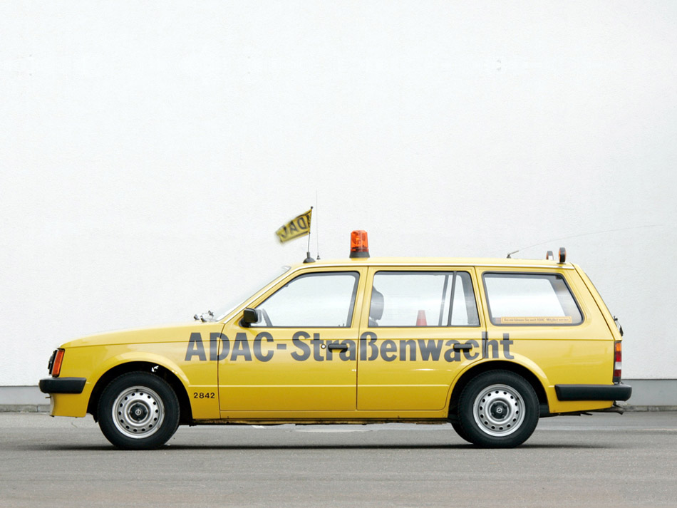 Opel Kadett D Caravan ADAC Straßenwacht reference picture