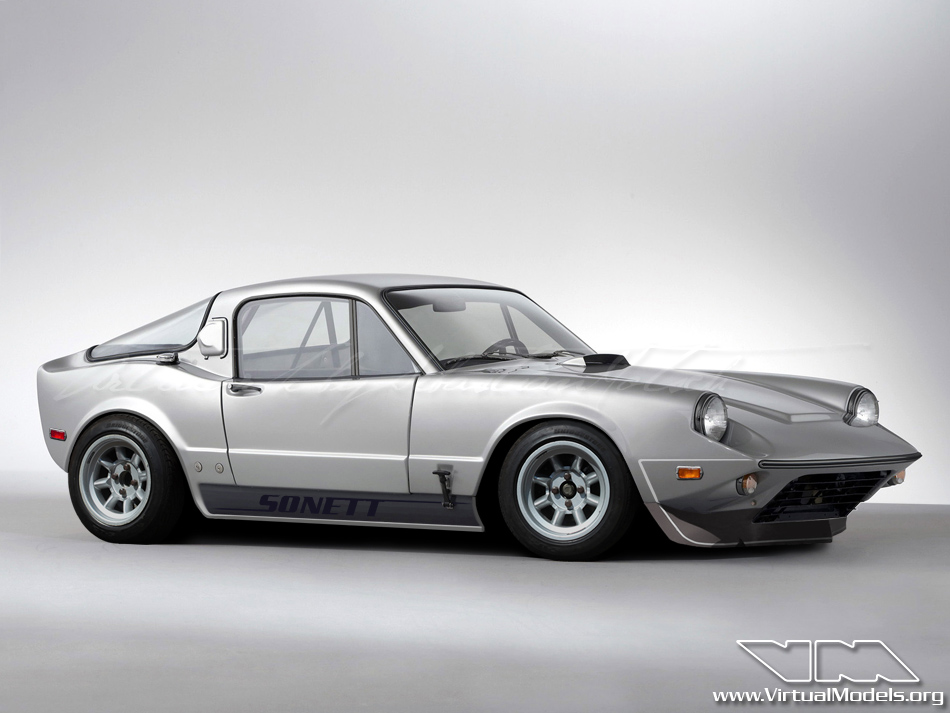 SAAB Sonett Mk1 Club Racer | photoshop chop by Sebastian Motsch (2012)