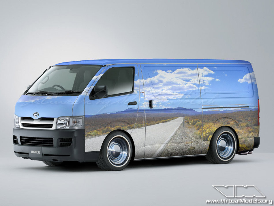 Toyota Hiace H200 | photoshop chop by Sebastian Motsch (2010)