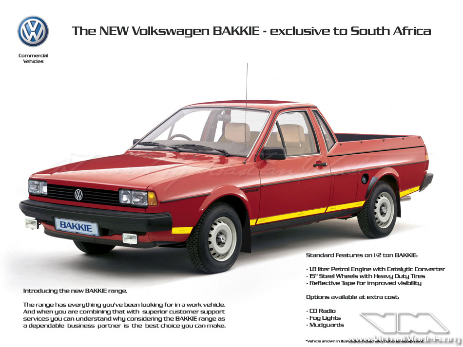 Volkswagen Bakkie | photoshop chop by Sebastian Motsch (2010)