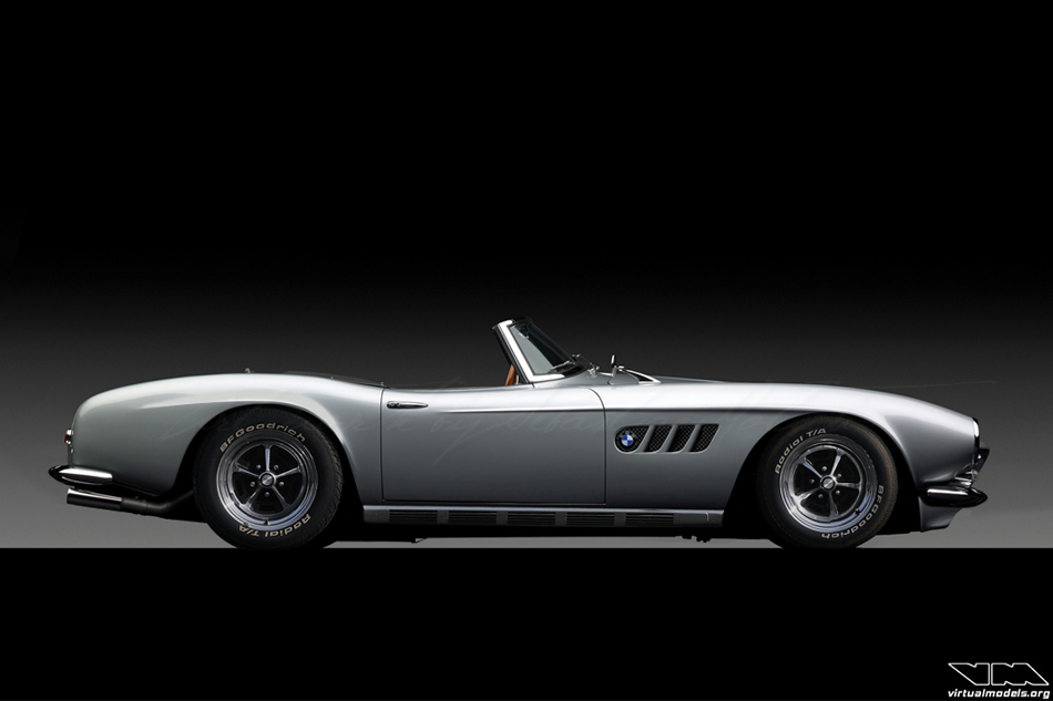 VirtualModels BMW 507 muscle car