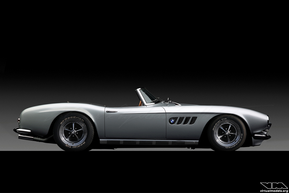 BMW 507 Muscle Roadster | Photoshop Chop by Sebastian Motsch (2014)