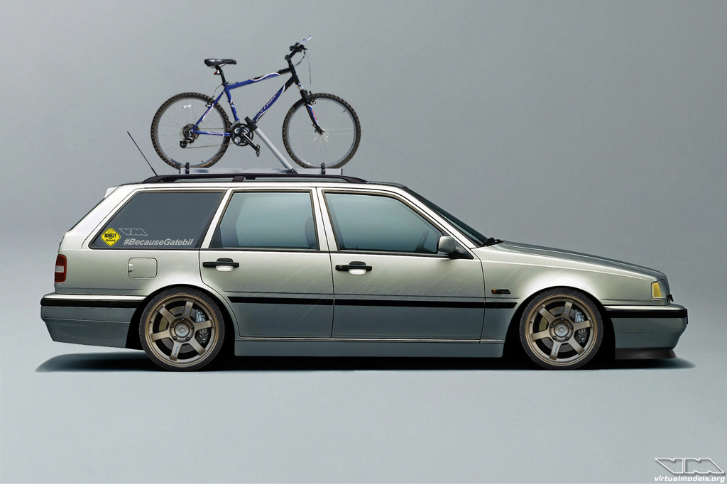 Volvo 460 Wagon | photoshop chop by Sebastian Motsch (2014)