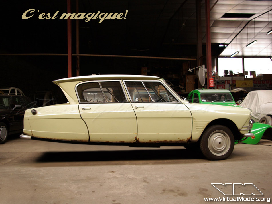 Citroen Ami 6 - cèst magique! | photoshop chop by Sebastian Motsch (2011)