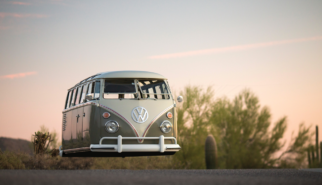 Volkswagen T1 21-Window Samba Hovercar | photoshop chop by Sebastian Motsch (2018)